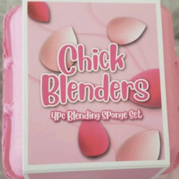 (2)  Beauty Creations Chick Blenders 4pcs Set - Blending Sponge Set - New in Box - Picture 1 of 4